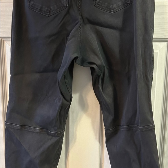 SPANX Gray Track Pants with Tapered Leg and Elastic Cuffs - Picture 2 of 5